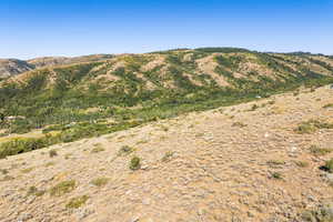 View of mountain backdrop