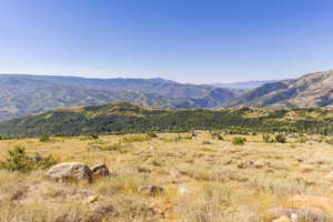 View of mountain backdrop