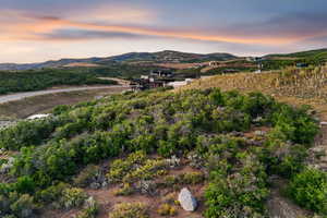 View of mountain backdrop
