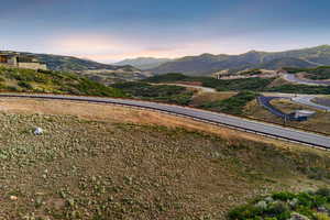View of mountain background