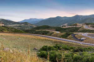 View of mountain background