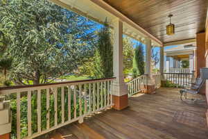 View of porch