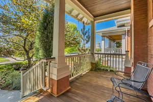 View of porch
