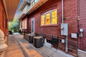 East side of home