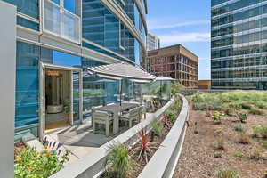 View of patio / terrace featuring outdoor dining space
