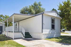 View of property exterior