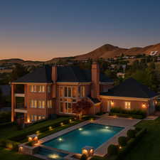 Virtual image of adding a pool to the backyard