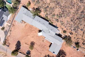 Aerial view of property's location