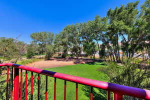 View from first deck
