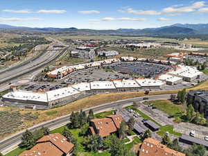 Bird's eye view of mountains