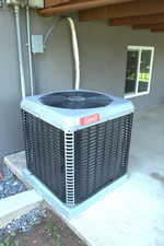 Exterior view of stucco siding