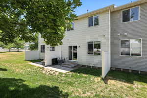 Rear view of property