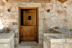 Entrance to property