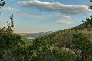Mountain and valley view