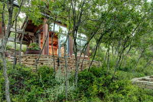 View of stunning landscaping