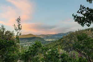 View of mountain backdrop