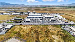 Aerial view of mountains