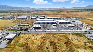 Bird's eye view of mountains