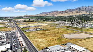 Drone / aerial view of mountains
