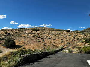 easement road facing North