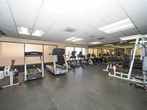 Common Area Exercise room f