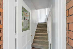 View of stairs
