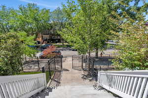 View of patio