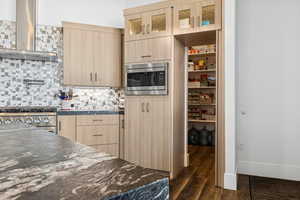 View of storage area