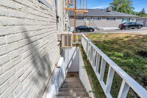 View of stairway