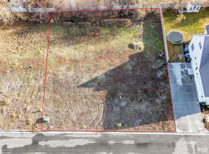 View of property location with property boundaries highlighted