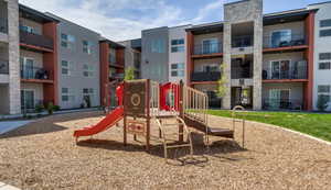 View of community playground
