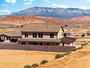 View of mountain backdrop