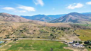 Mountain view featuring rural landscape