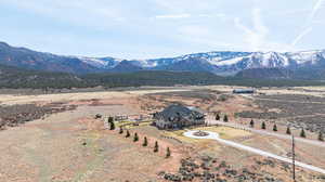 View of mountain feature featuring a rural view