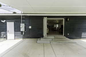 Entrance to property