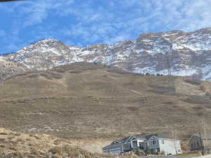 View of mountain background