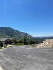 View of mountain background