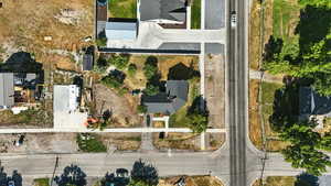 Aerial overview of property's location.