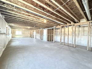 View of basement