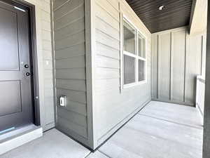 Entrance to property