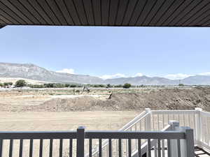 View of mountain backdrop