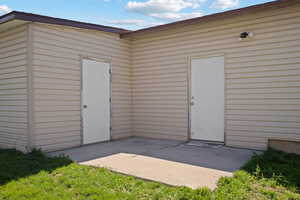 View of outdoor structure