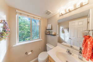 Half bath on main level
