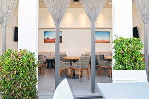 View of patio / terrace with outdoor dining area