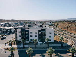 View of property featuring a mountain view