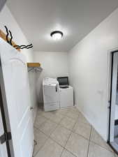 Laundry Room off of Garage Washer and Dryer Included