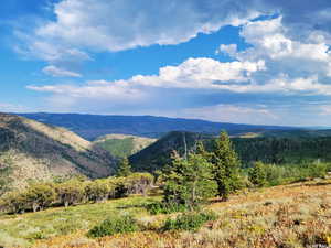View of mountain backdrop