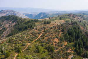 View of mountain backdrop