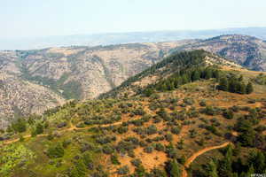 View of mountain background