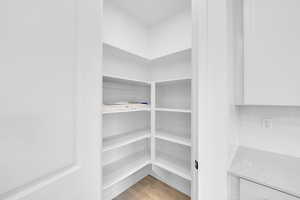 View of storage area